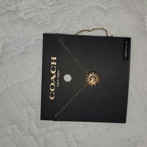 Coach Gold Necklace